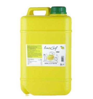 Sok naturalny z cytryny sycylijskiej - but. 5L